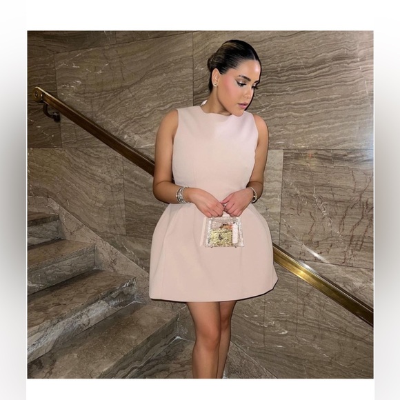 Zara Zara | Dresses | Brand New Zara Voluminous Short Dress Pink ... - Picture 3 of 16